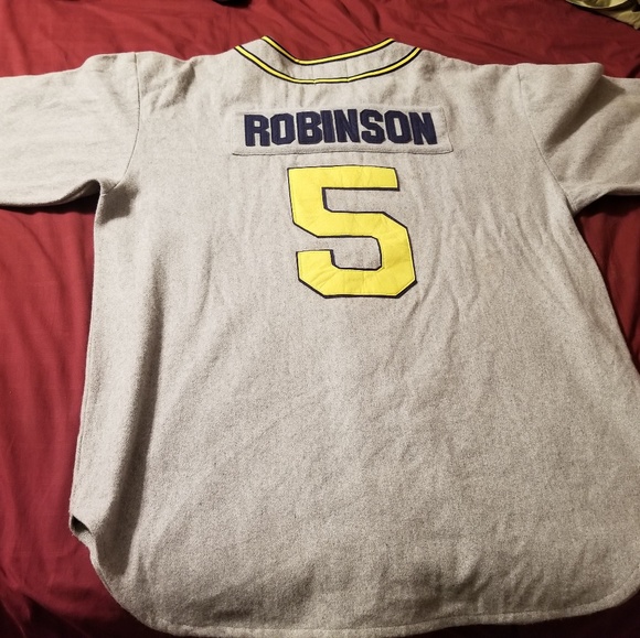 Jackie Robinson throwback Jersey by Headmasters - Picture 2 of 4